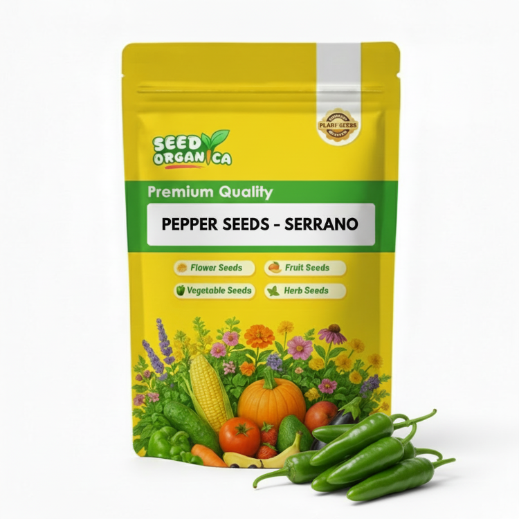 Pepper Seeds – Serrano