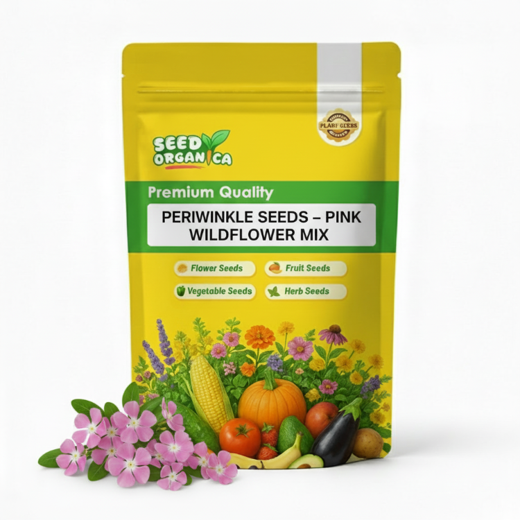 Periwinkle Seeds – Pink Wildflower Mix