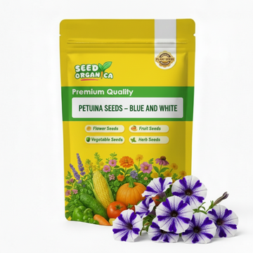 Petunia Seeds – Blue and White