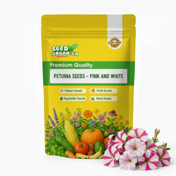 Petunia Seeds – Pink and White