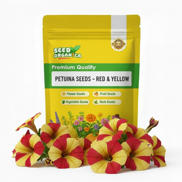 Petunia Seeds – Red & Yellow