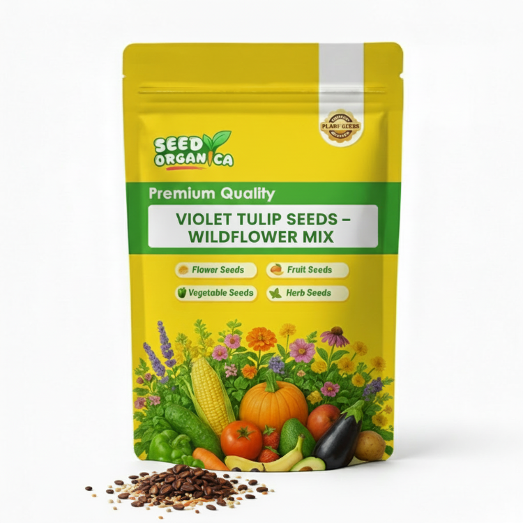 Petunia Seeds – Thick Yellow with Maroon