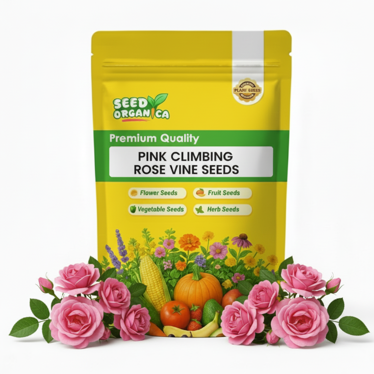 Pink Climbing Rose Vine Seeds
