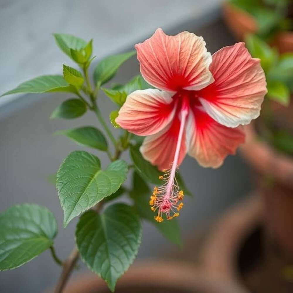 Pink Orange Hibiscus Seeds