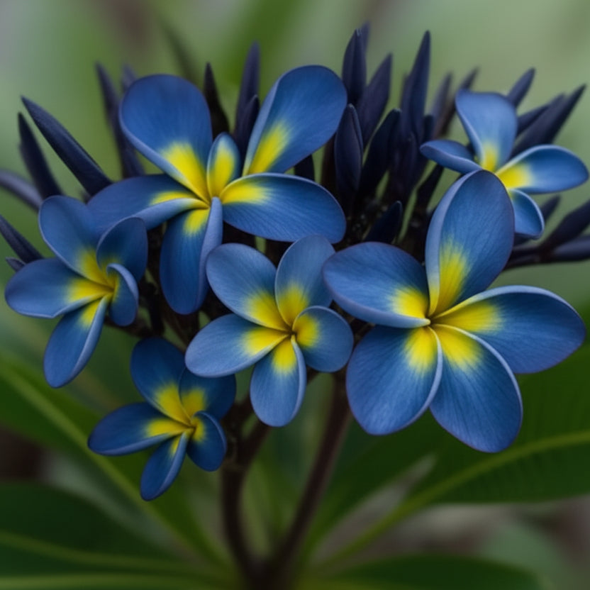 Plumeria Seeds (Frangipani) – Blue & Yellow