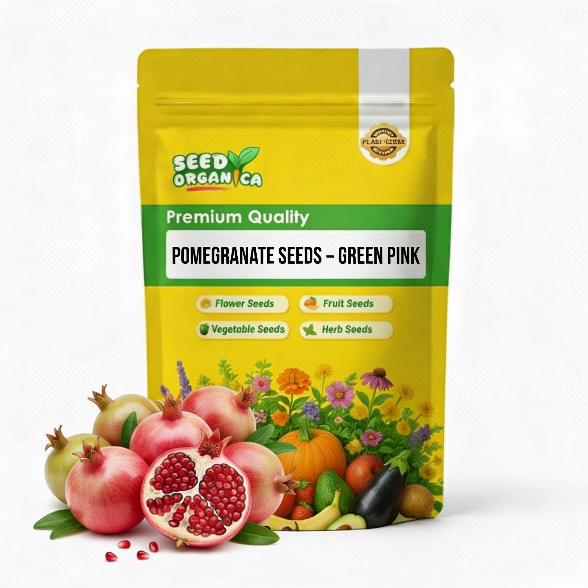 Pomegranate Seeds – Green Pink