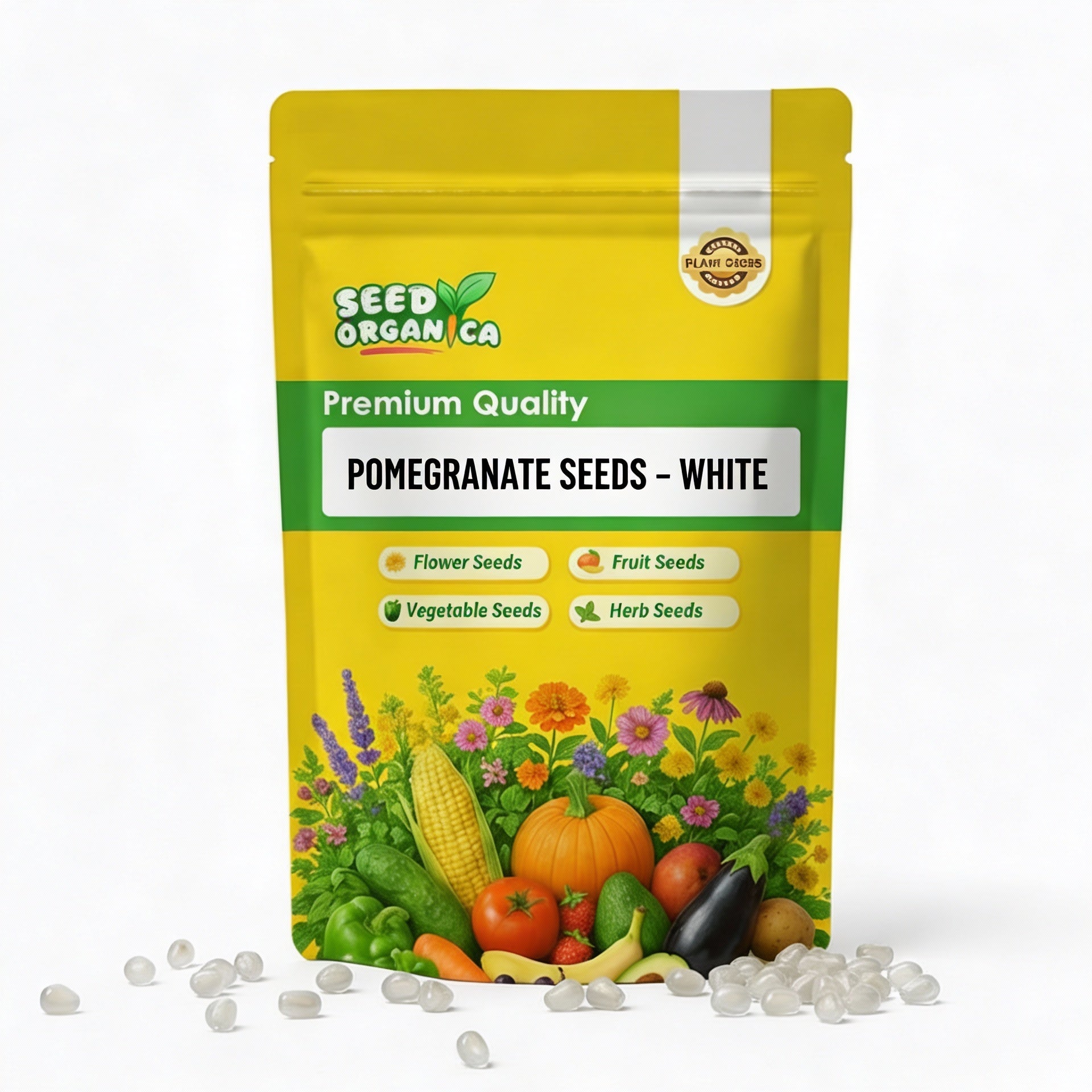 Pomegranate Seeds – White