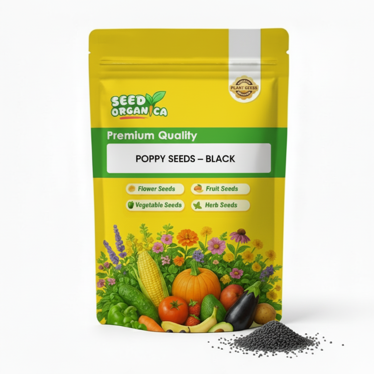 Poppy Seeds – Black