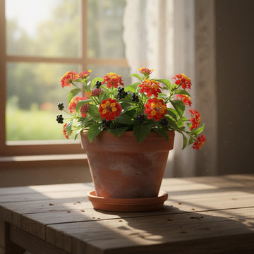 Red Lantana Seeds - Flower Plant