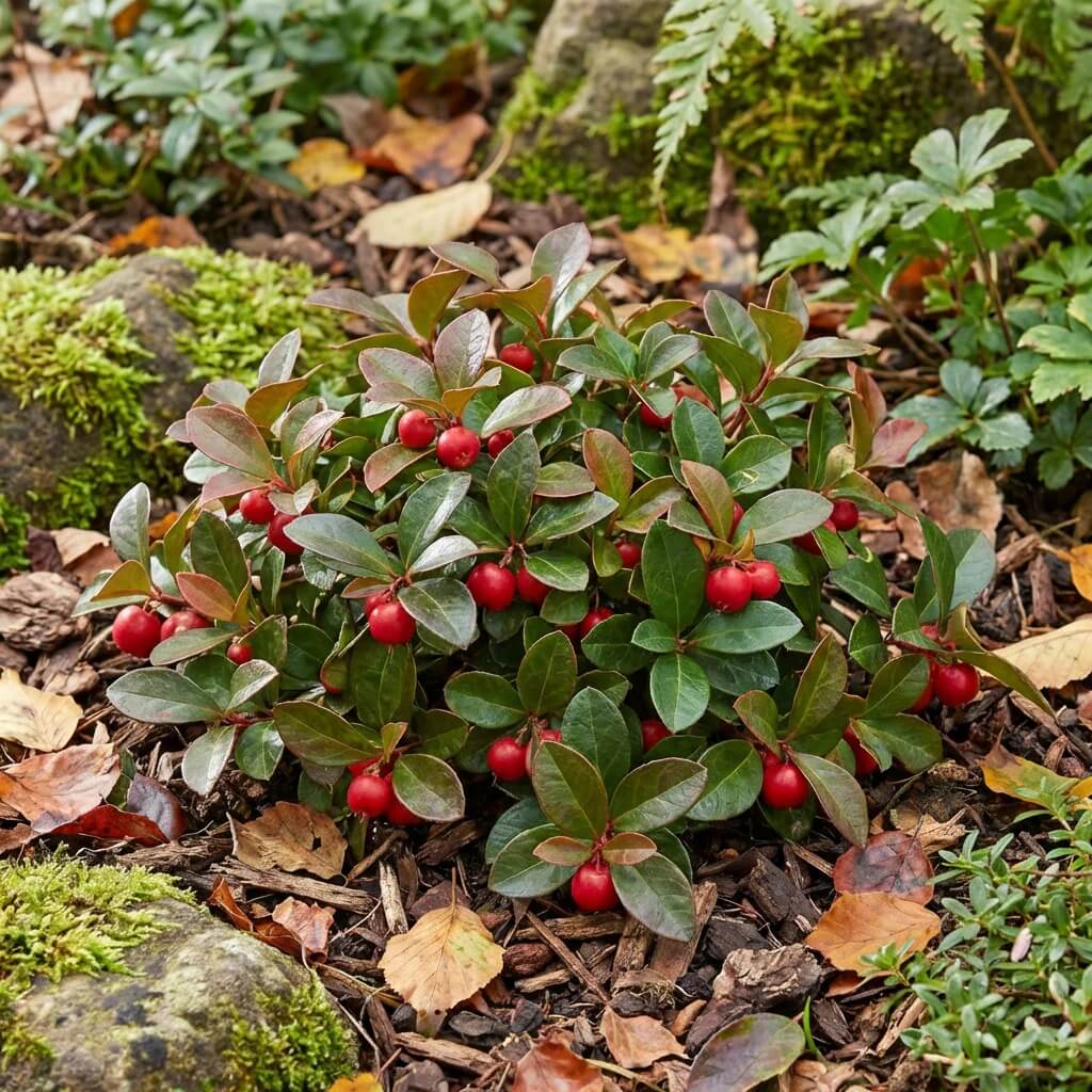 Red Wintergreen Seeds - Fruit Plant