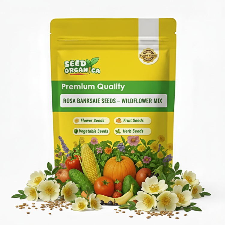 Rosa Banksiae Seeds – Wildflower Mix