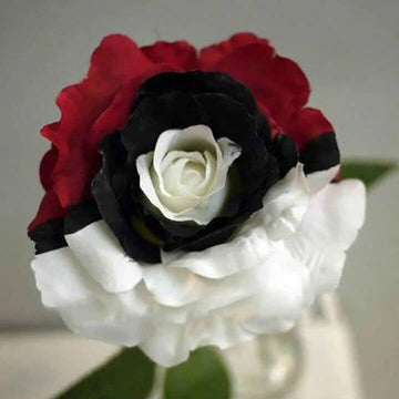 Rosa spp. Seeds – Red, White & Black Rose Mix