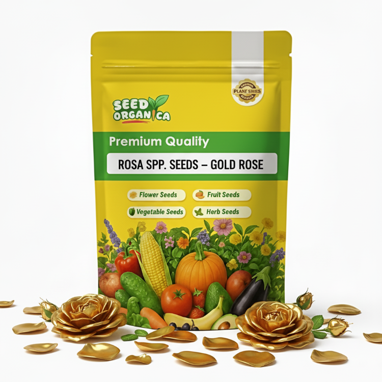 Rosa spp. Seeds – Gold Rose