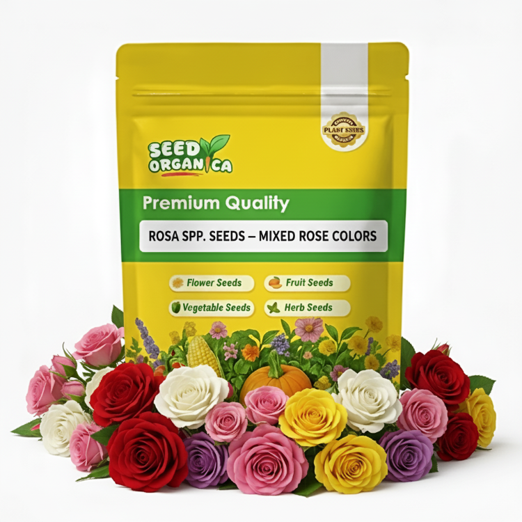 Rosa spp. Seeds – Mixed Rose Colors