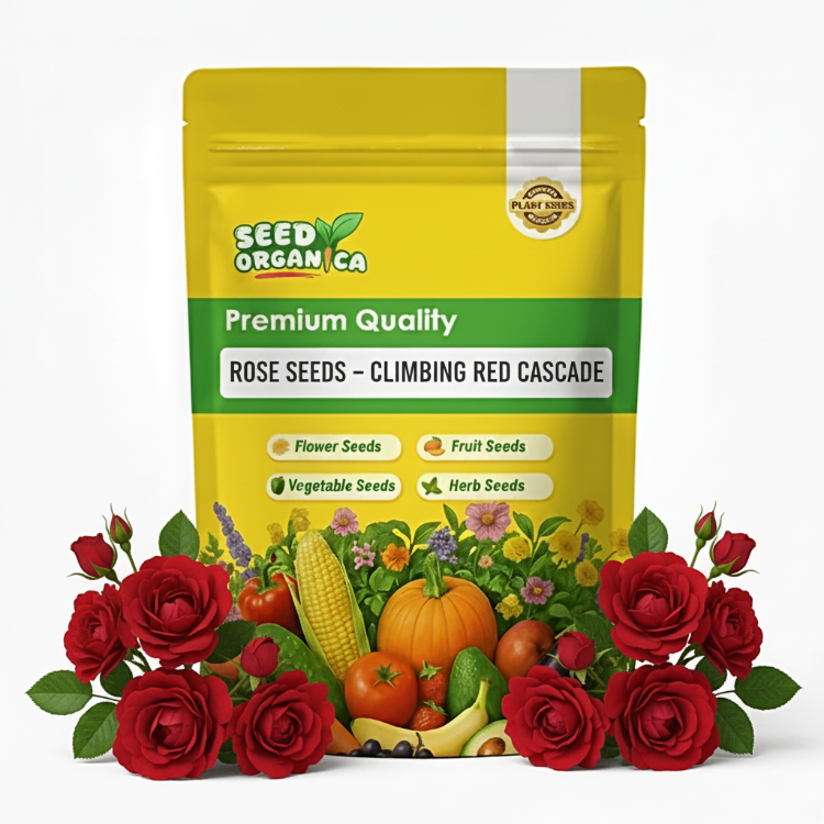 Rose Seeds – Climbing Red Cascade