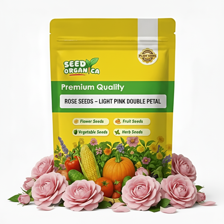 Rose Seeds – Light Pink Double Petal