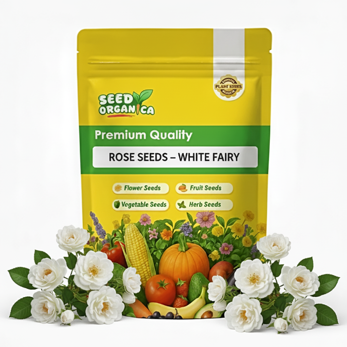 Rose Seeds – White Fairy