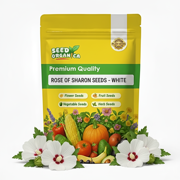 Rose of Sharon Seeds – White
