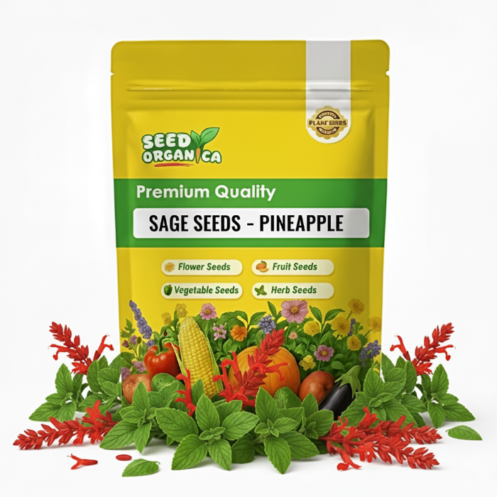Pineapple Sage Seeds | Fragrant Flowering Herb