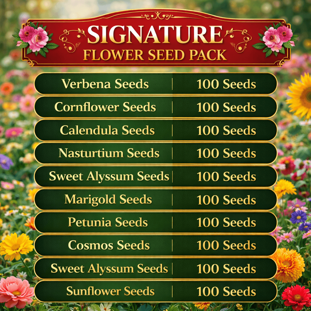 Signature Flower Seed Pack