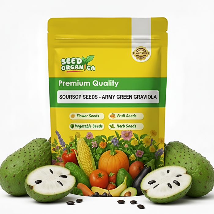 Soursop Seeds - Army Green Graviola