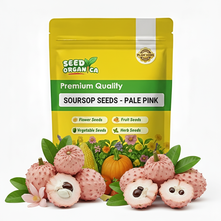 Soursop Seeds - Pale Pink
