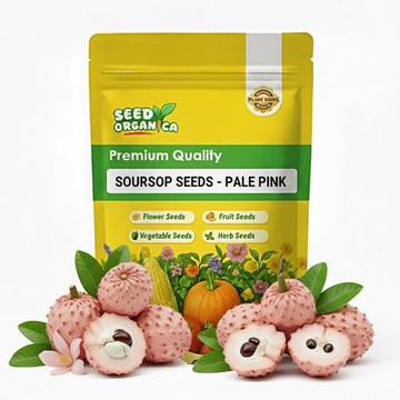 Soursop Seeds - Pale Pink