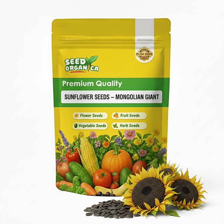 Sunflower Seeds – Mongolian Giant