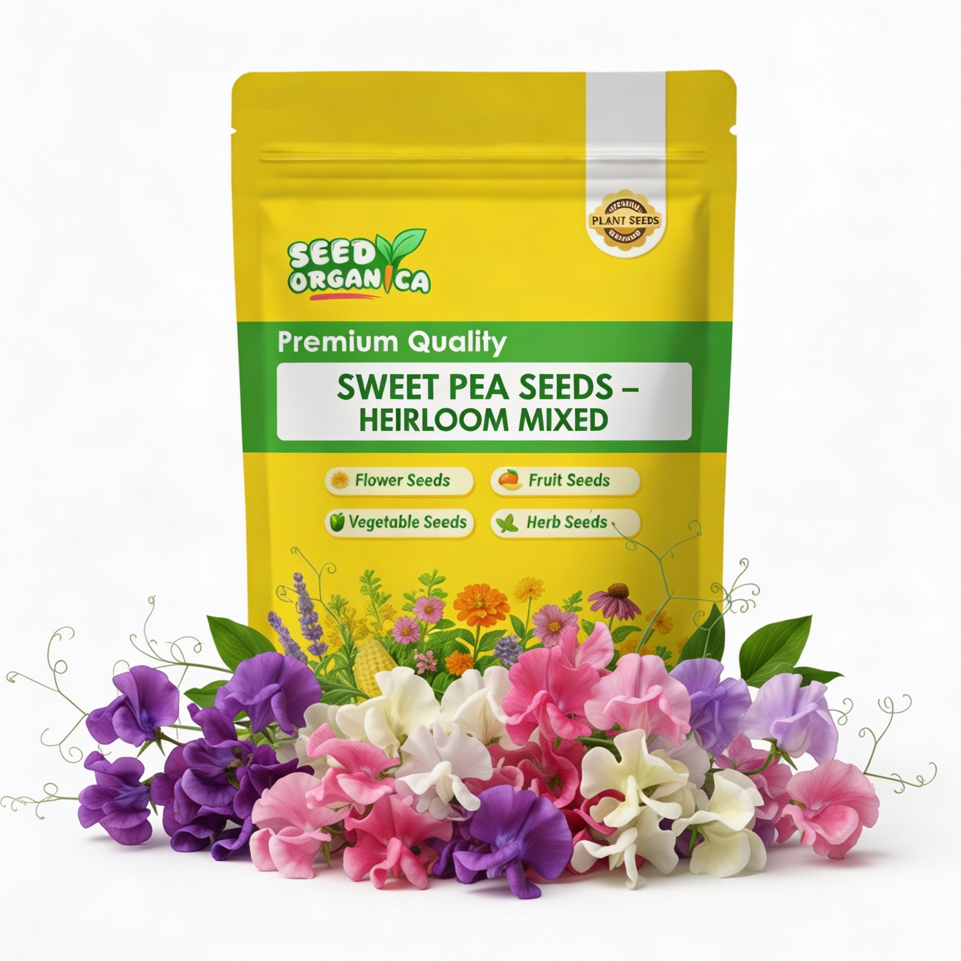 Sweet Pea Seeds – Heirloom Mixed
