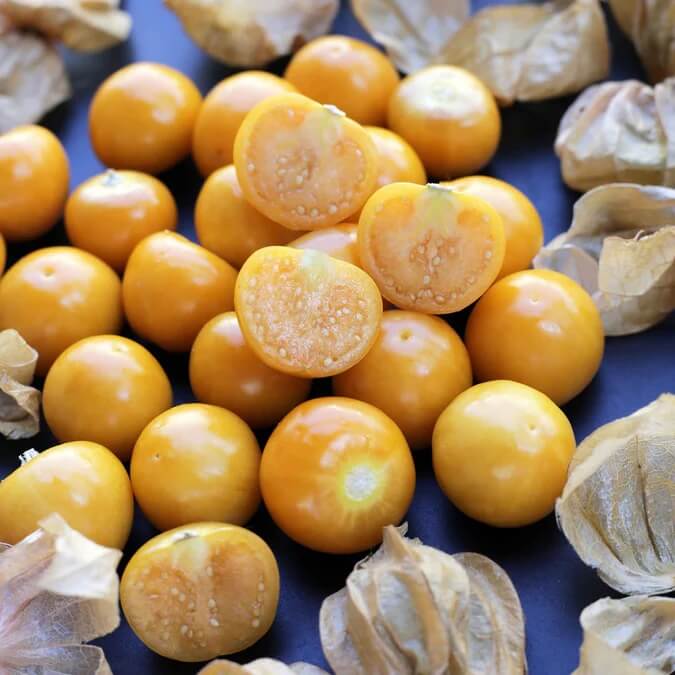 Tomatillo Seeds - Husk Light Yellow