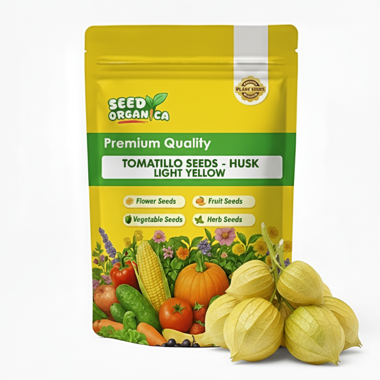 Tomatillo Seeds - Husk Light Yellow