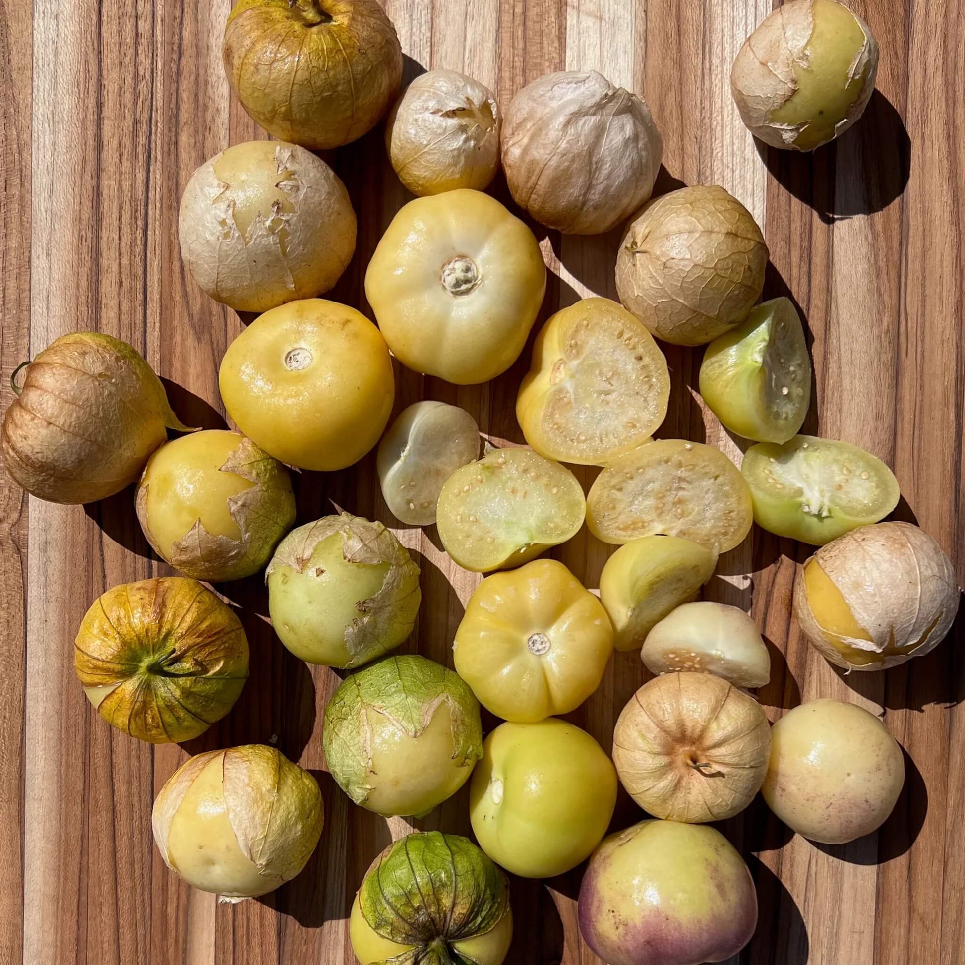 Tomatillo Seeds - Husk Light Yellow