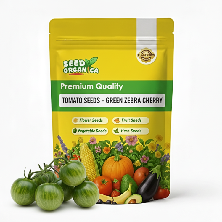 Tomato Seeds – Green Zebra Cherry