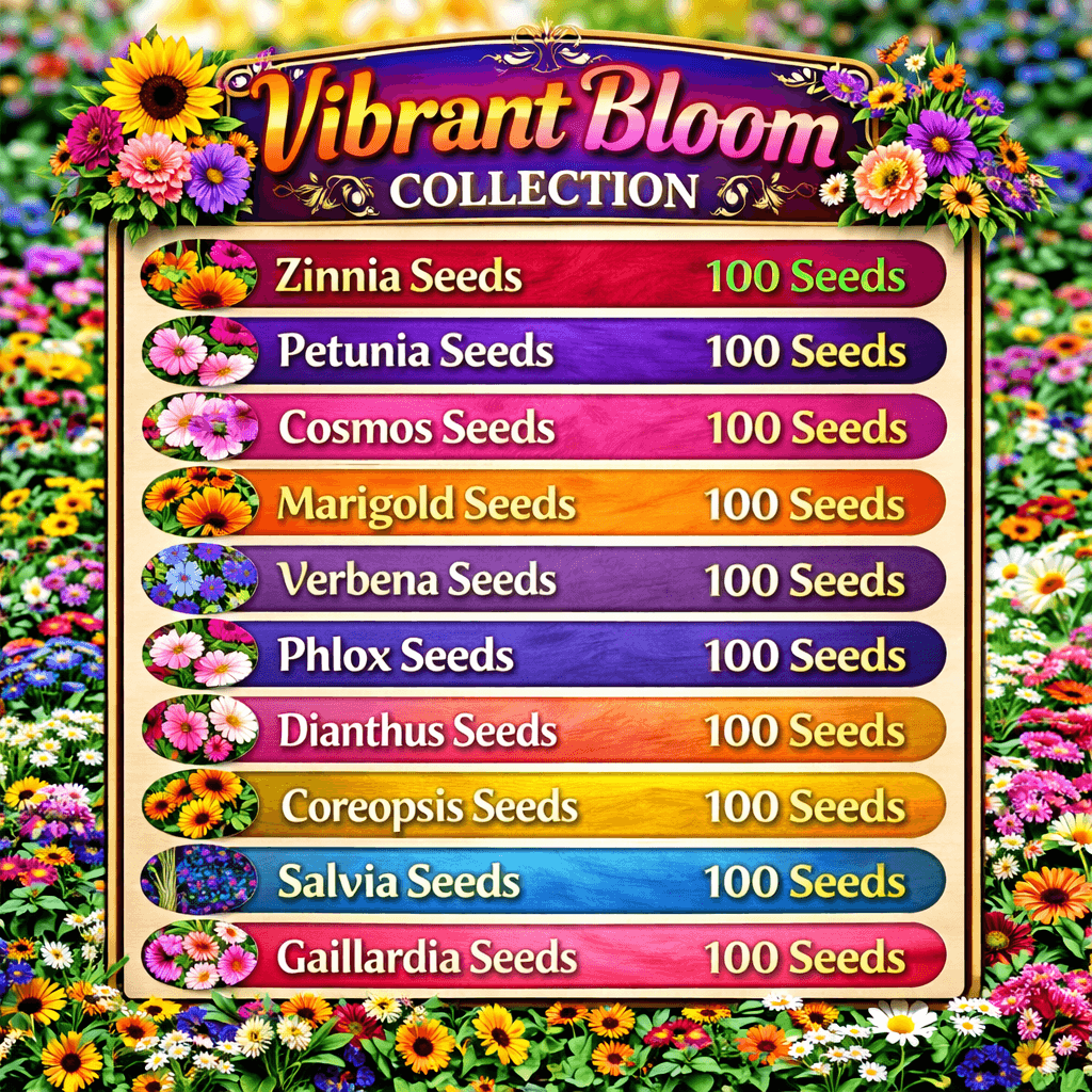 Vibrant Bloom Collection Seeds