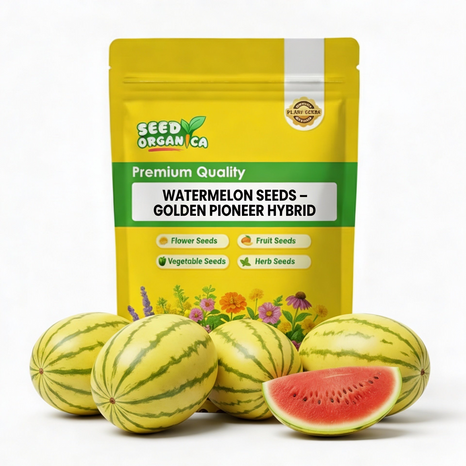 Watermelon Seeds – Golden Pioneer Hybrid
