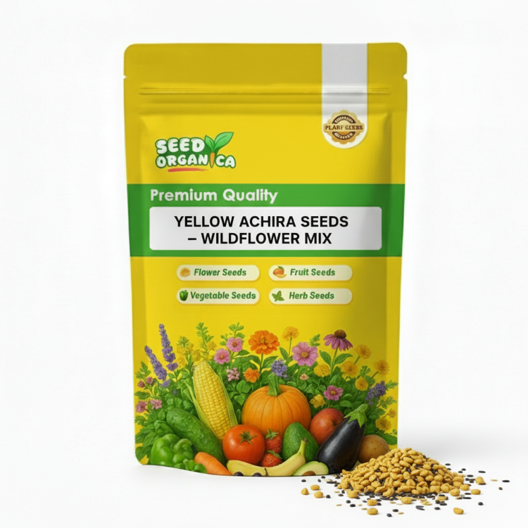 Yellow Achira Seeds – Wildflower Mix
