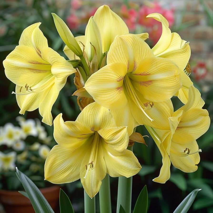 Yellow Sunrise Amaryllis Seeds