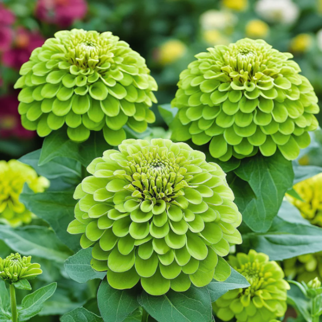Zinnia Seeds - Green