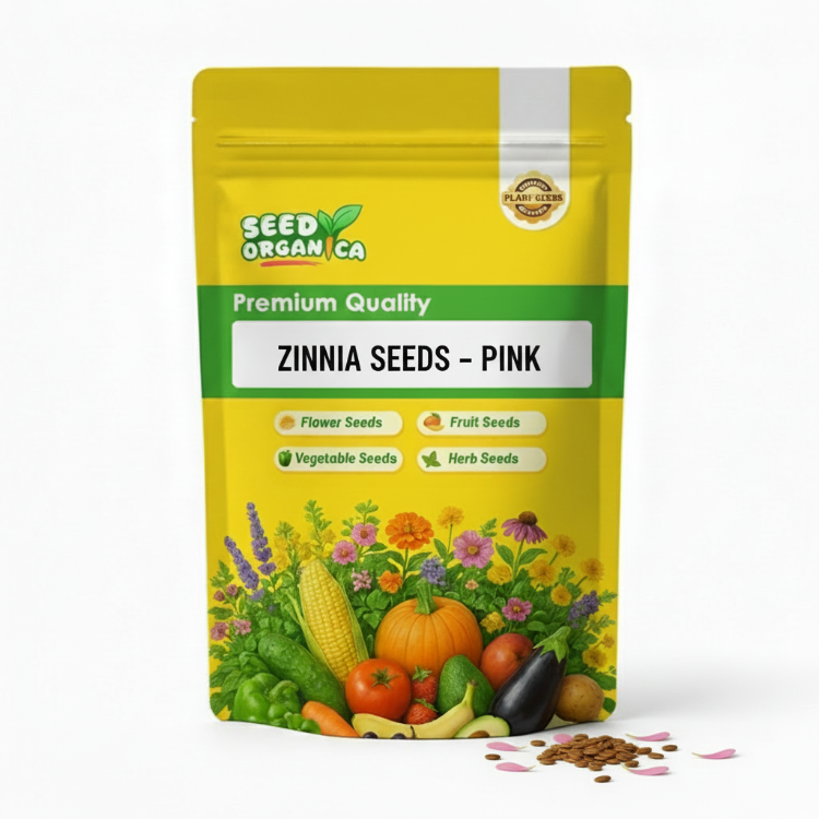 Zinnia Seeds – Pink