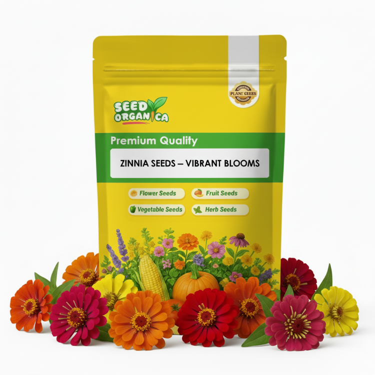 Zinnia Seeds – Vibrant Blooms