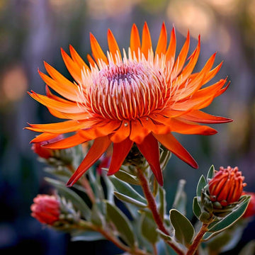 orange protea seeds 